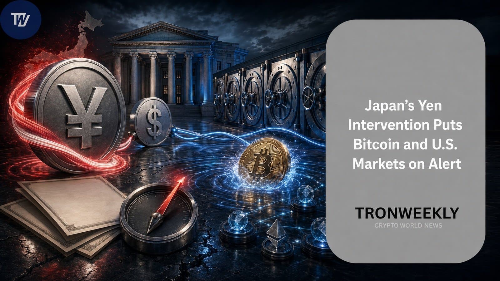 US Treasury Signals Readiness as Japan Spends Nearly $60B to Support Yen