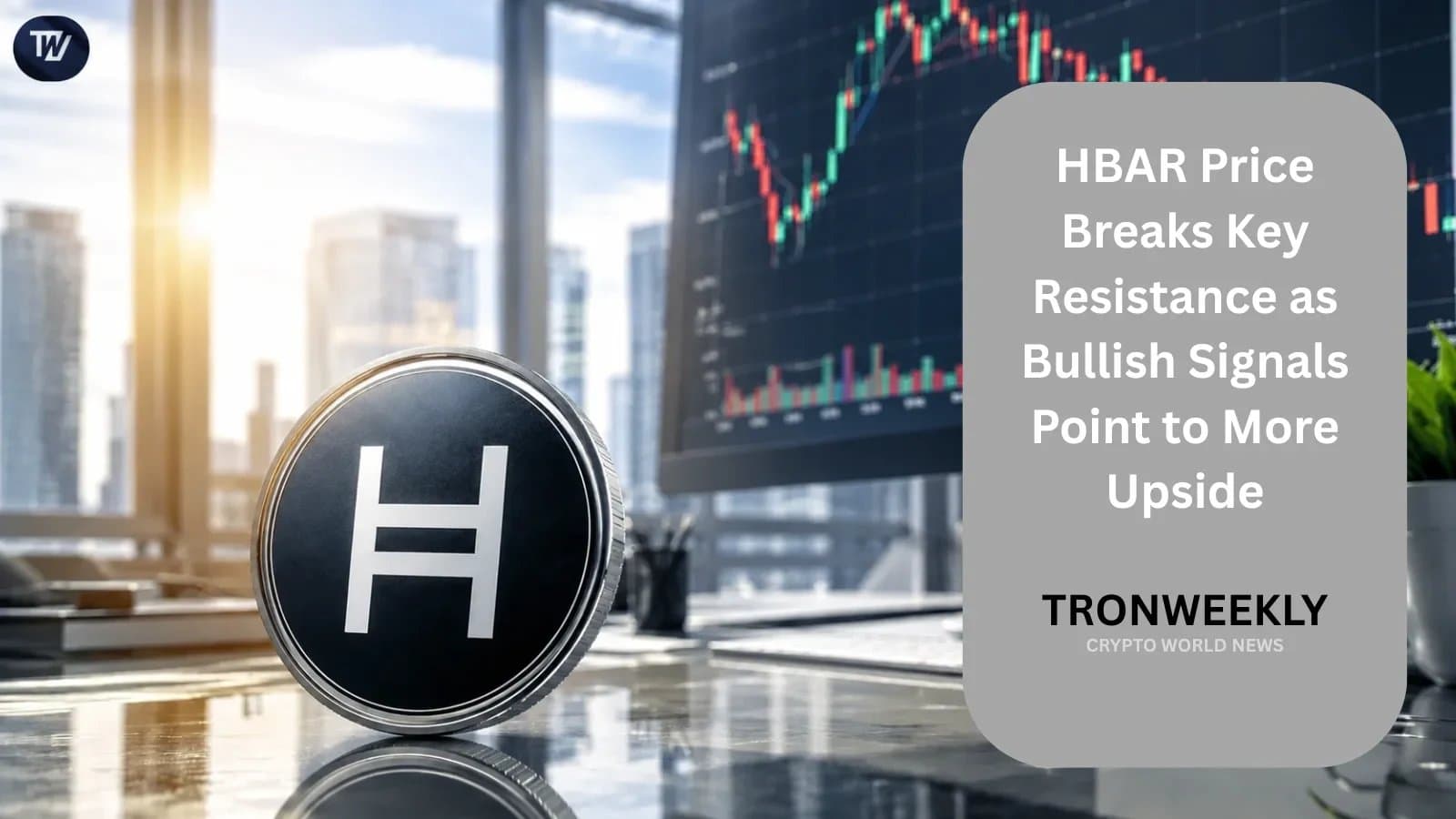 HBAR Flips Resistance Into Support and Eyes $0.076 After a 5% Rally