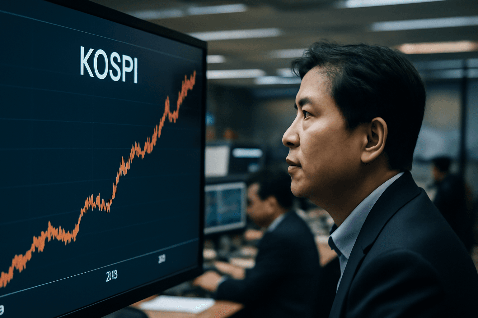 KOSPI Approaches key 6,500 Point as SK Hynix Prepares to Report Earnings