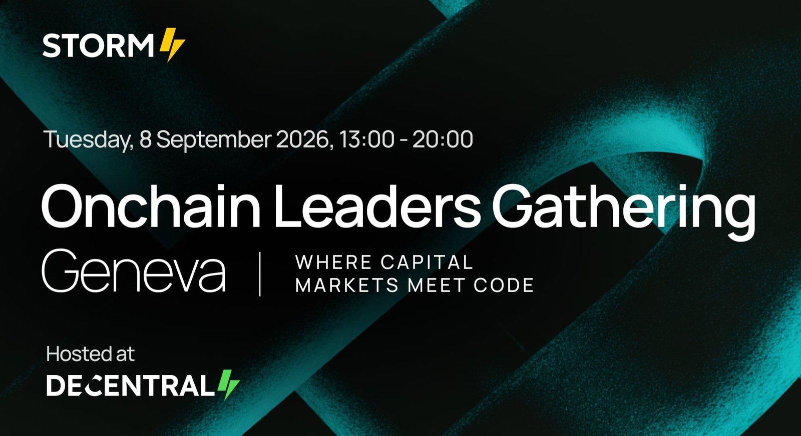 What the Upcoming Onchain Leaders Gathering Means for Financial Evolution