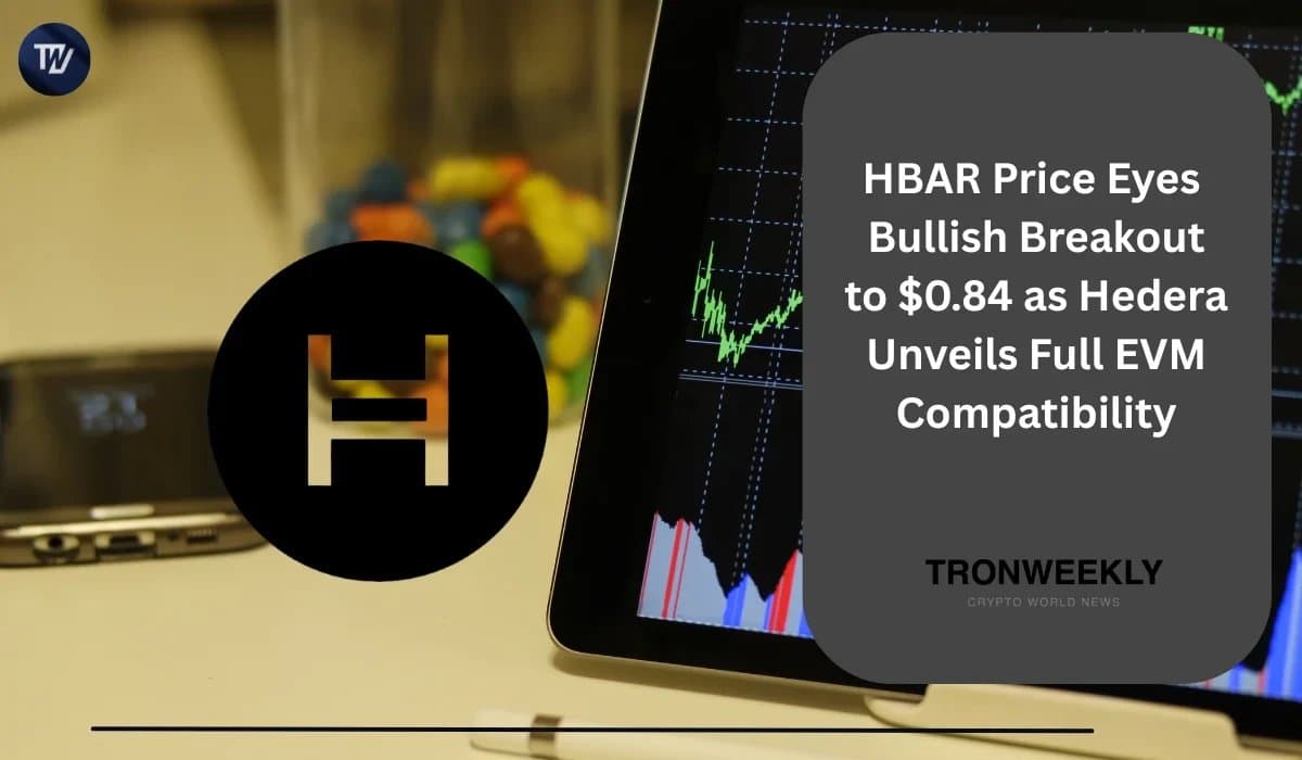HBAR Tests Key Resistance as Hedera Launches Full EVM Compatibility
