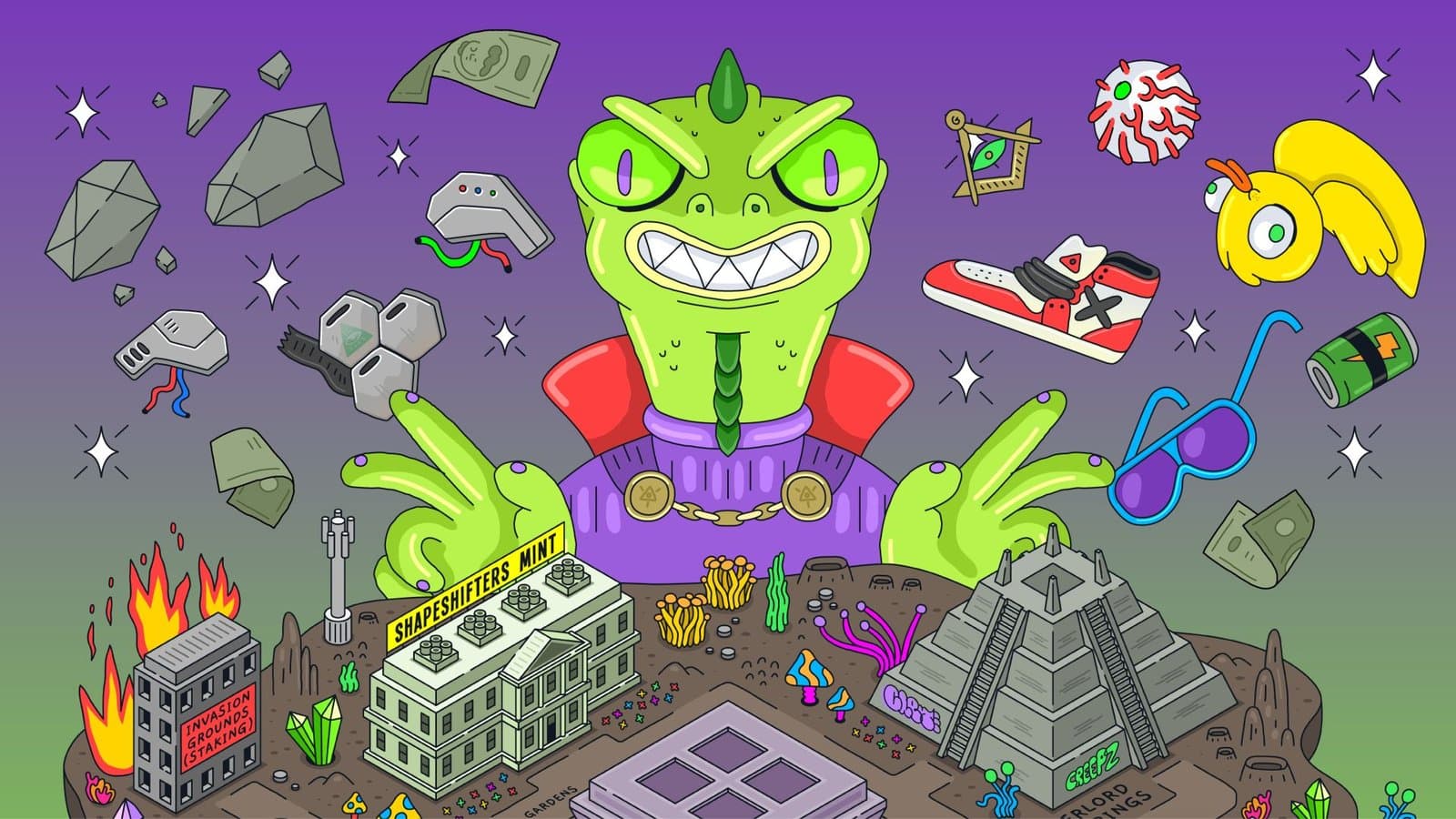 Unserious Acquires Creepz NFT Collection with Adam Weitsman's Backing
