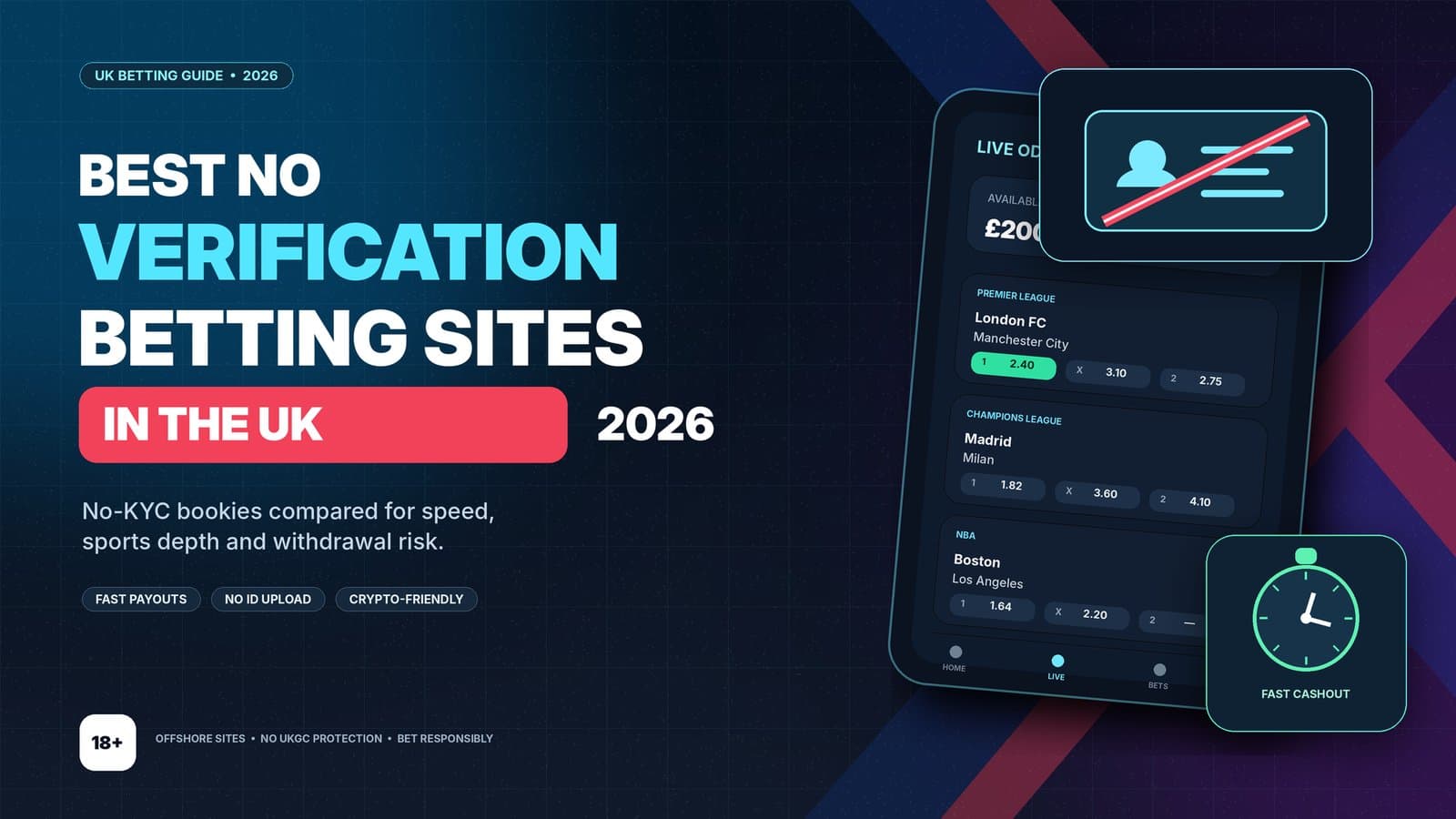 Top No-Verification Betting Platforms UK Punters Trust in 2026