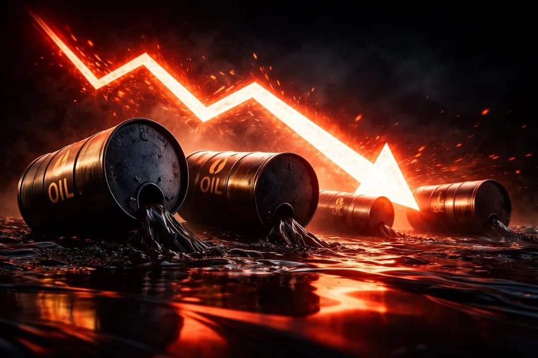 Oil Prices Drop as US-Iran Tensions Ease but Supply Risks Persist