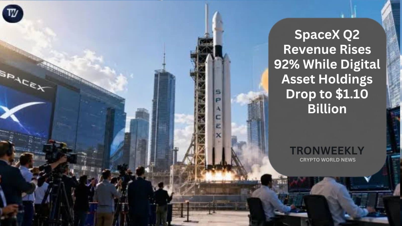 SpaceX crushes Q2 revenue forecast but market punishes $18 billion spending spree