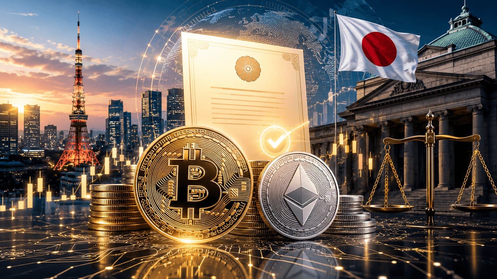 Japan Classifies Crypto as Financial Assets, Putting a 20% Tax Rate on the Table