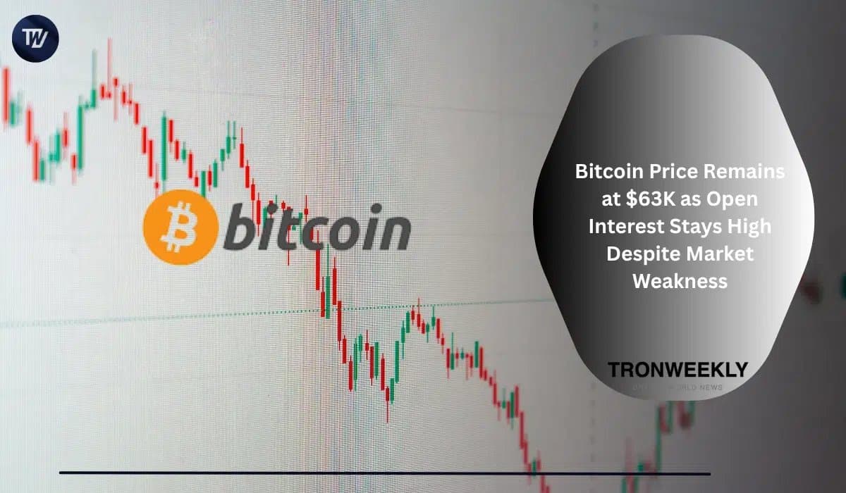 Bitcoin Holds Steady Around $63K as Traders Keep Bets Firm Amid Volatility