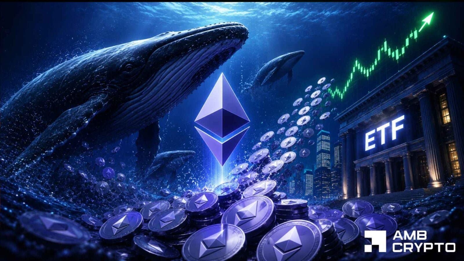 Ethereum Whales Step In with $58M Buys as ETH Eyes $2,000 Level
