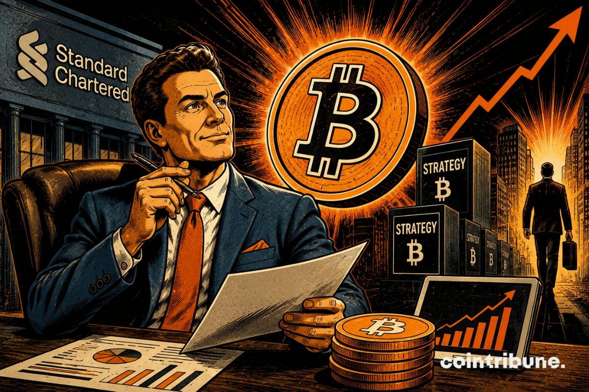 Could Standard Chartered's Bitcoin Sales Signal a Shift in Corporate Strategies?