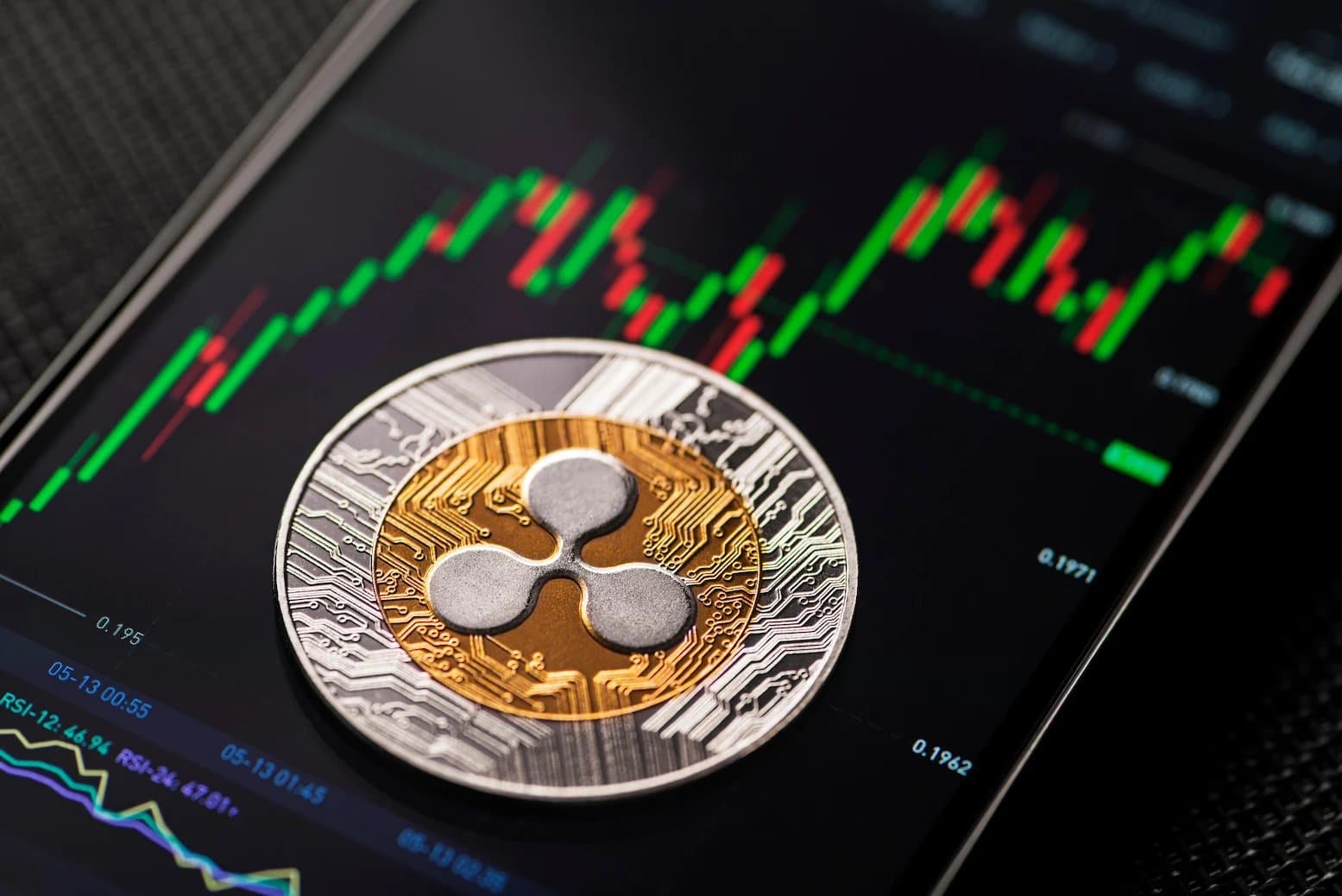 XRP touched a one-week peak on July 22, then gave it all back