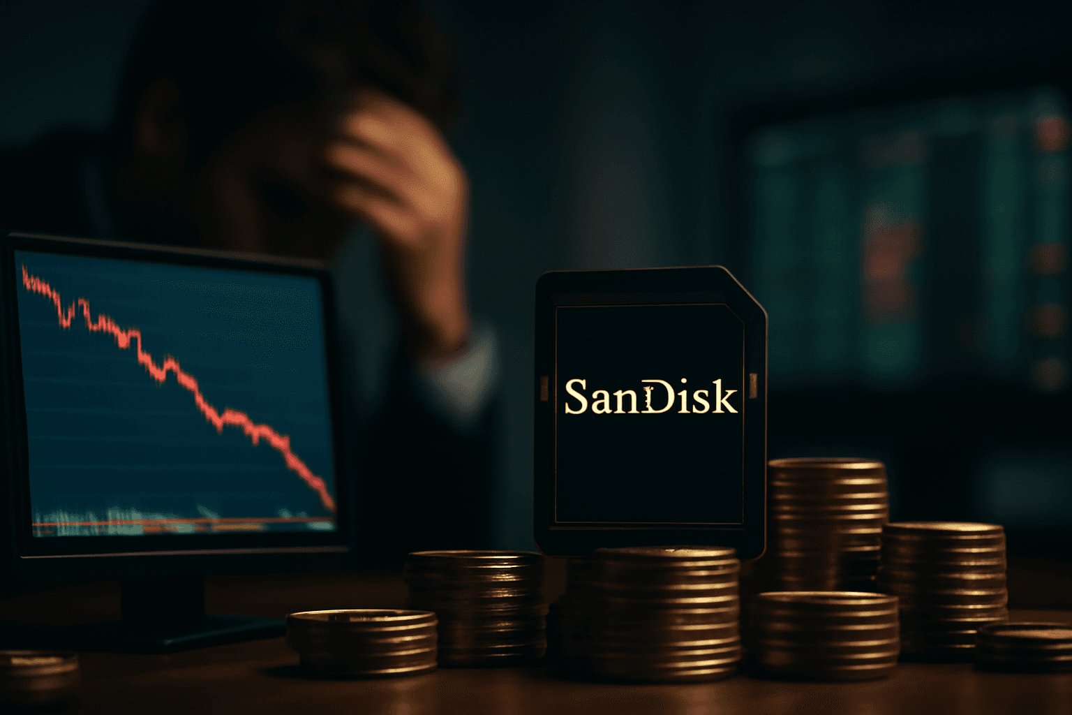 SanDisk Shares Collapse by 14% Amid China’s Growing NAND Threat, $49 Billion Vanishes in Market Value