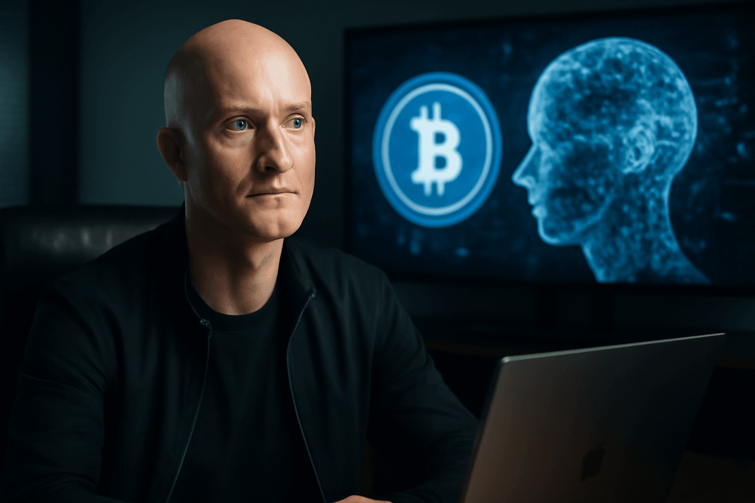 Coinbase CEO Foresees AI Driving Most Crypto Transactions Soon