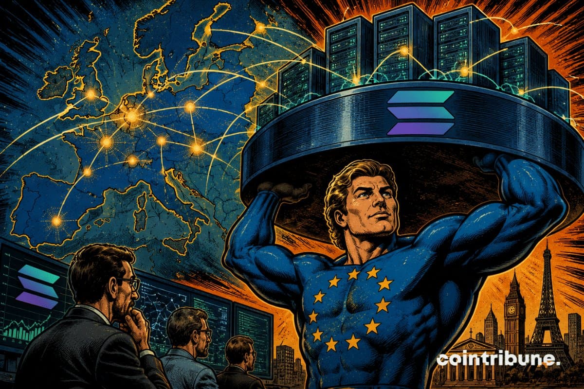 Glassnode data shows Europe producing two-thirds of Solana blocks