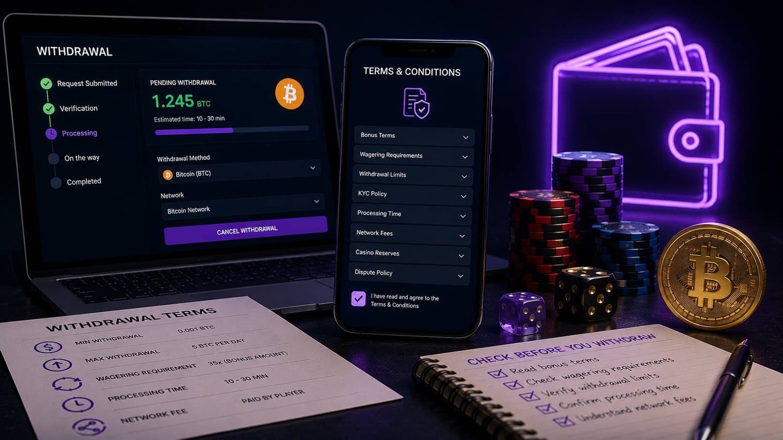 Decoding Withdrawal Rules in Web3 Casinos