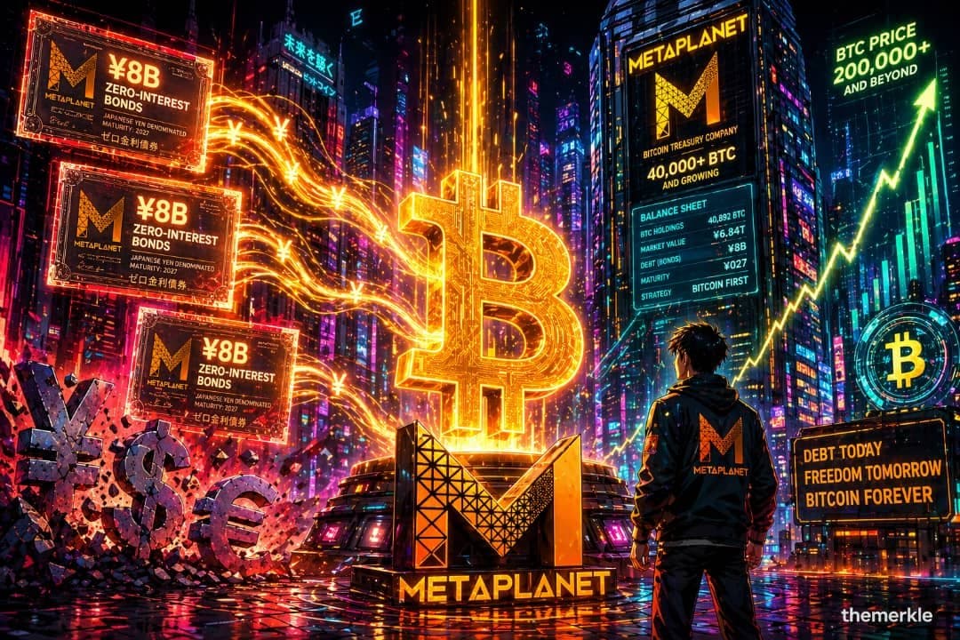 Metaplanet Raises $50 Million in Zero-Interest Bonds to Buy More Bitcoin