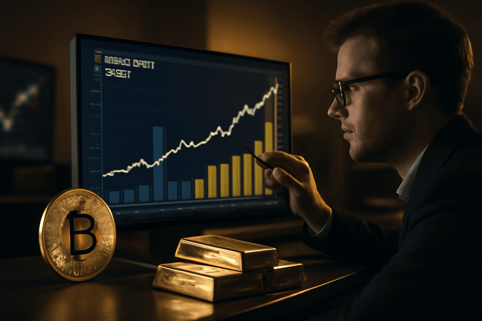 Bloomberg Analyst Maps Bitcoin ETF Path Against Gold's $27.9 Trillion Market Cap