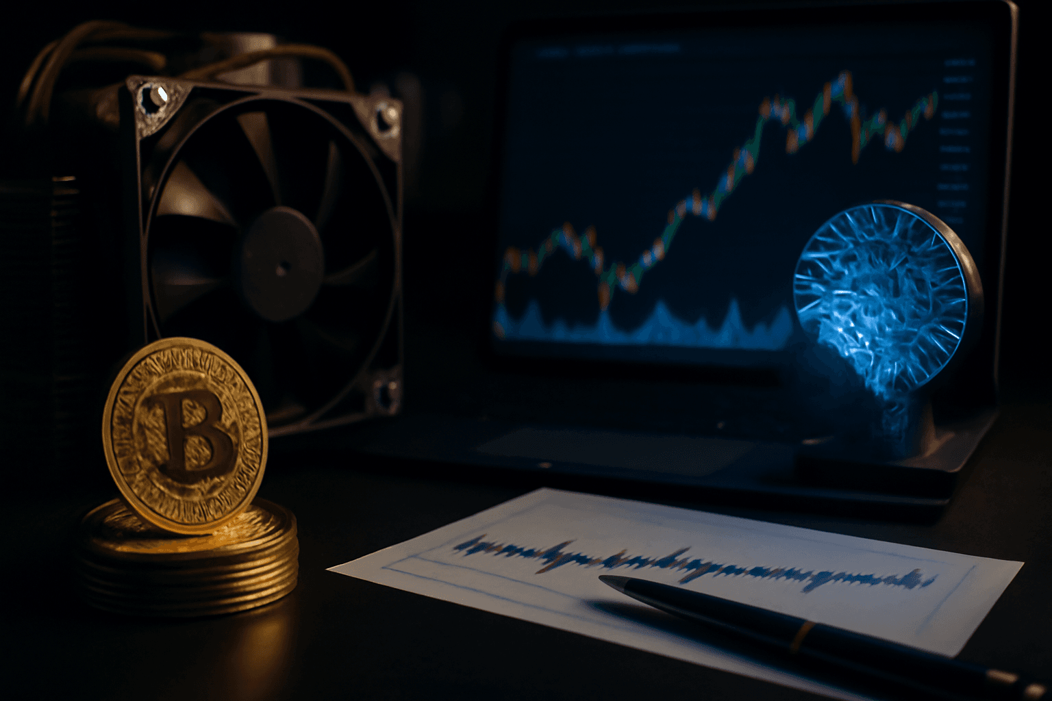 Stocks Linked to Bitcoin Mining and AI Surge Amid Hedge Fund Liquidation