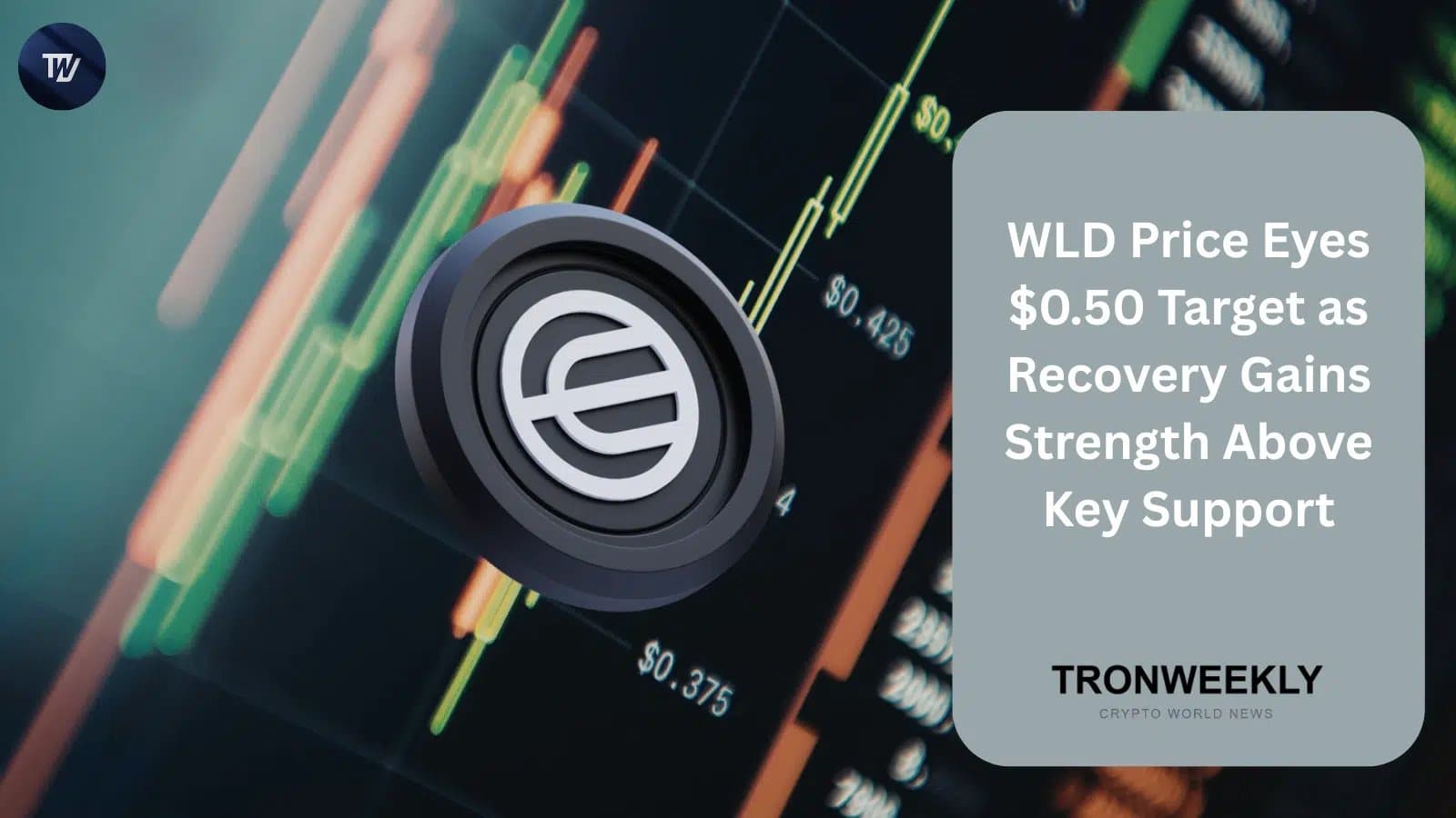 Worldcoin’s WLD Price Stages Recovery Near $0.31 Support with Eyes on $0.50 Resistance