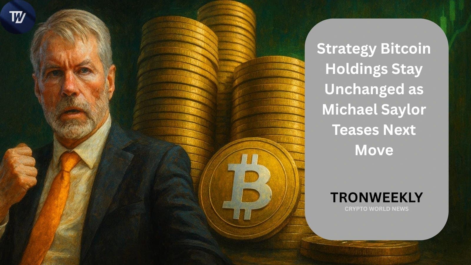 Strategy Pauses Bitcoin Buys as Michael Saylor Hints at Future Moves