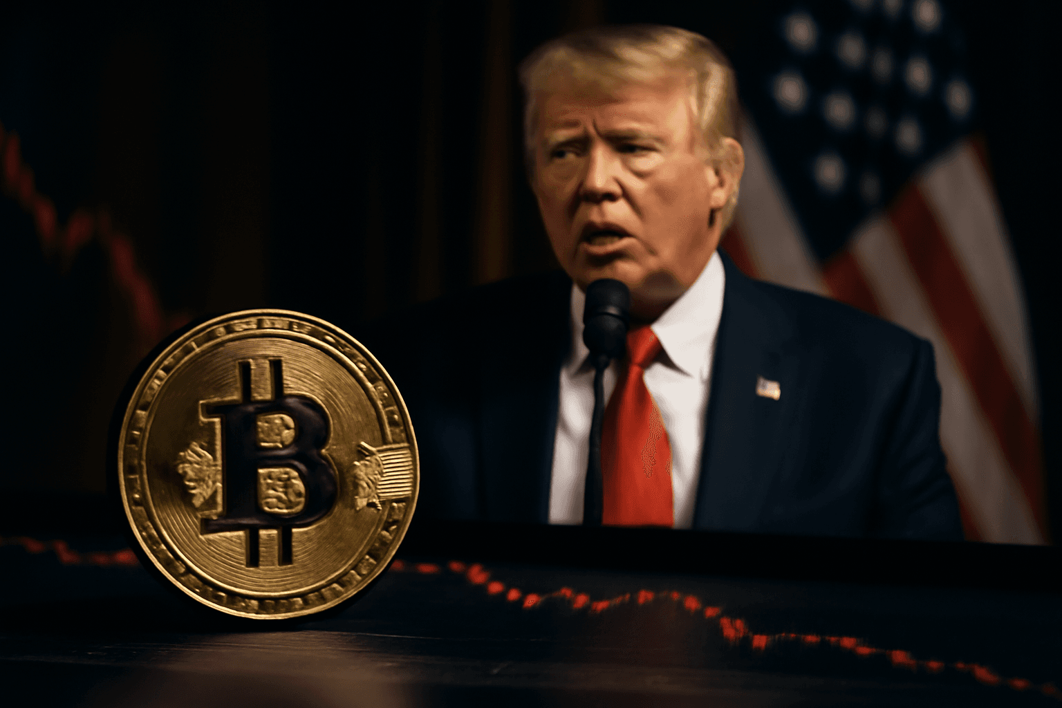 Bitcoin dips under $65K amid Trump’s broad new tariffs and rising U.S. bond yields