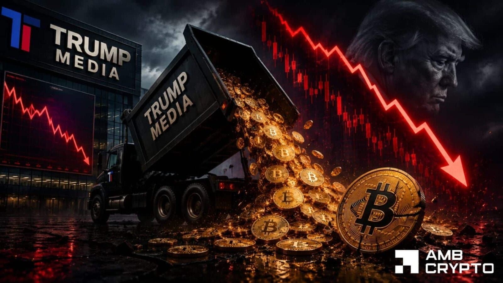 Trump Media Dumps Bitcoin at Massive Losses as Crypto Holdings Shrink Across Institutions
