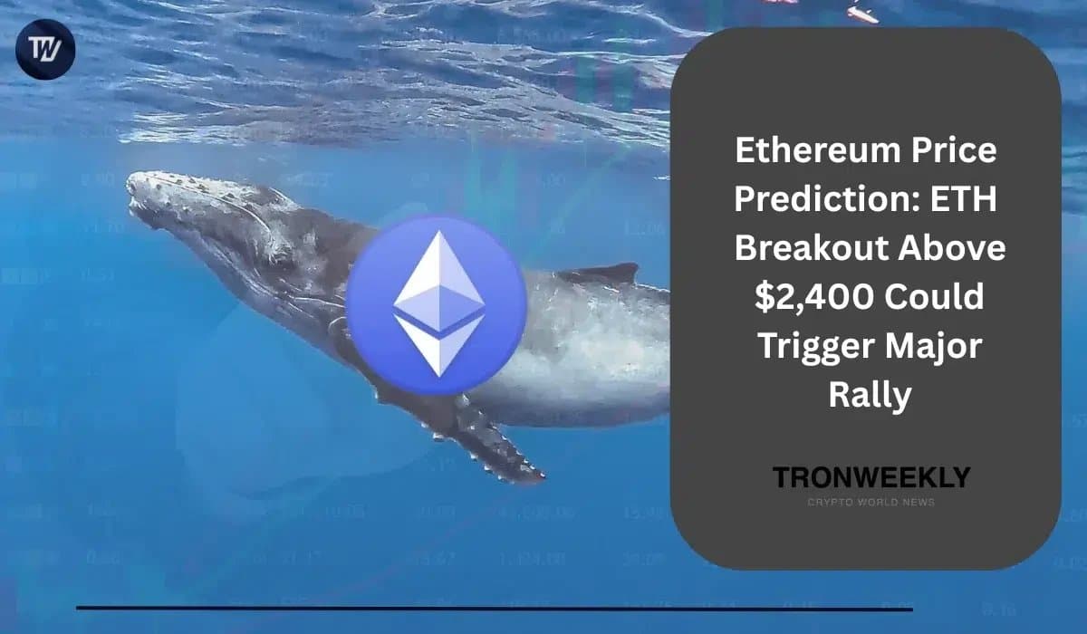 Two Ethereum Whales Bought Over $44M in ETH While the $2,400 Resistance Holds the Key