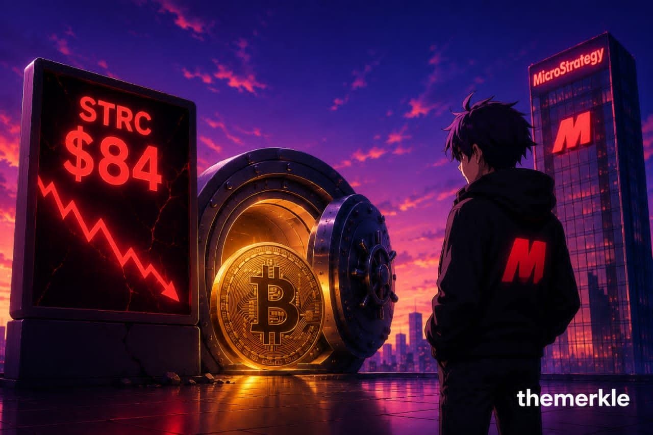 Strategy's Preferred Stock Falls to Record Low, Putting Bitcoin Reserves in Focus