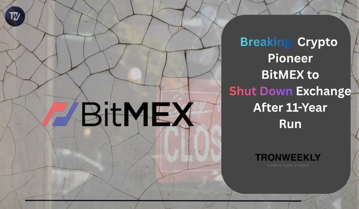 BitMEX Is Closing for Good in September 2026 After 11 Years