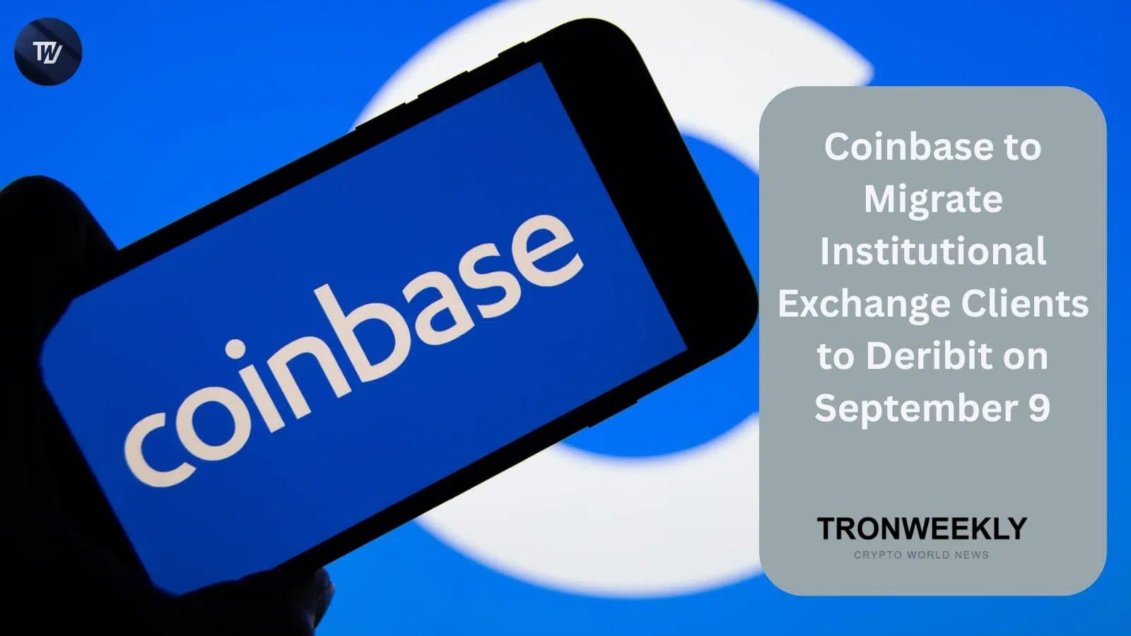 Coinbase Moves Institutional Traders to Deribit in September Consolidation