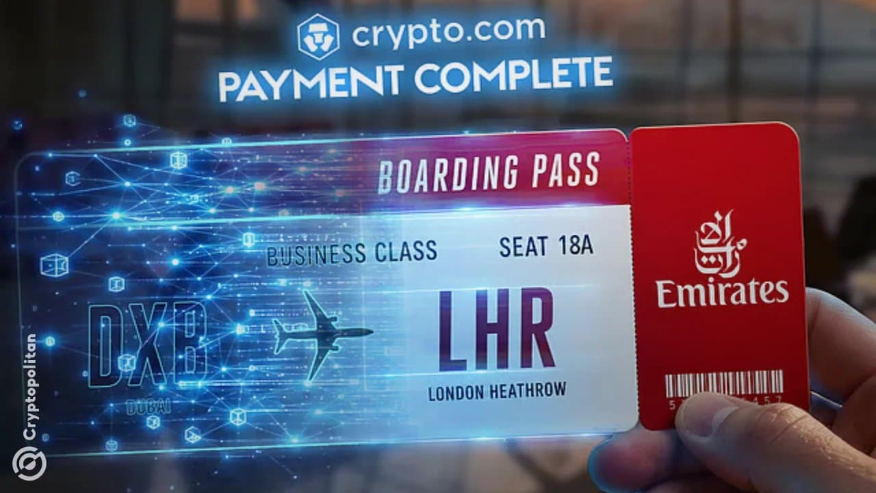 Emirates Airlines Enables Crypto Payments Through Crypto.com in UAE