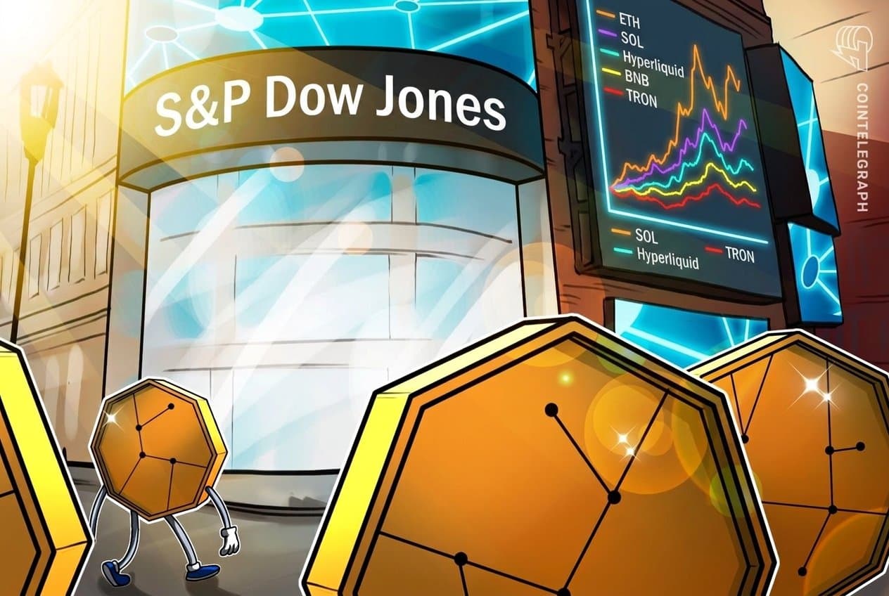 S&P Global Rolls Out a Blockchain Index Built on Protocol Revenue, Not Market Cap