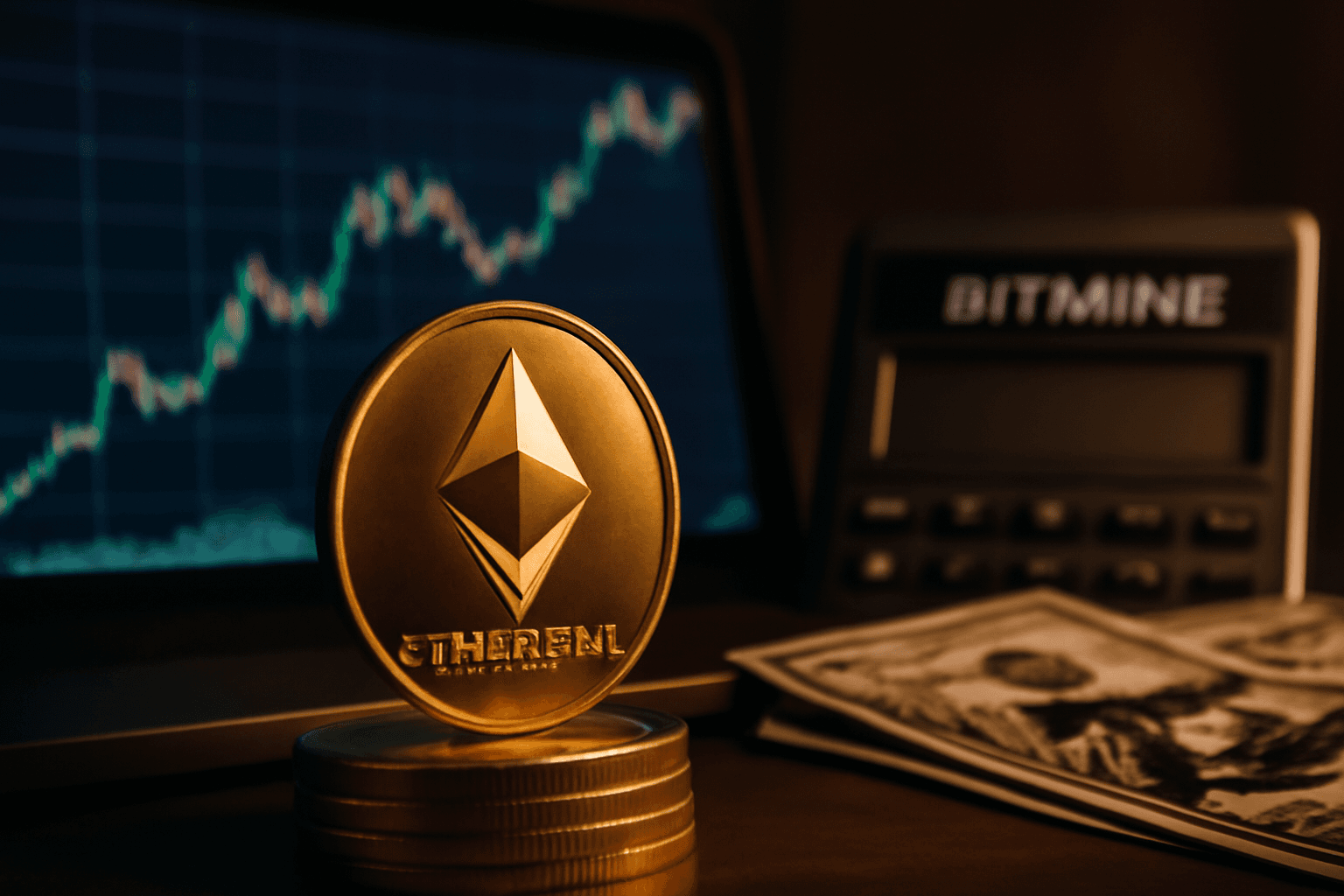 Bitmine Boosts Ethereum Holdings and Repurchases Shares as Stock Rises