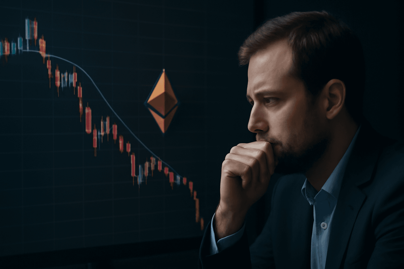 Why Ether's Decline Below $1,800 Signals Market Uncertainty