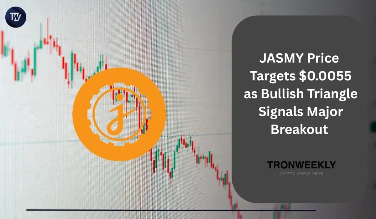 JASMY Charts Bullish Pattern Pointing to a Possible Rally Above $0.0055
