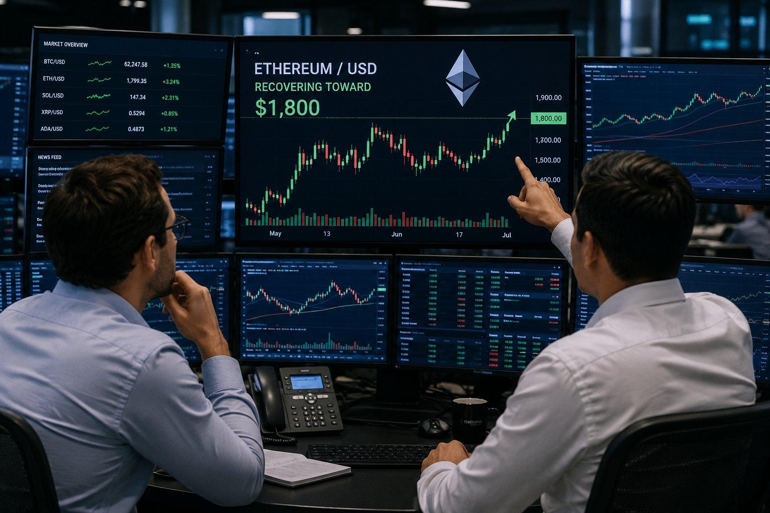 Can Ethereum Break Above $1,800? A Technical Perspective