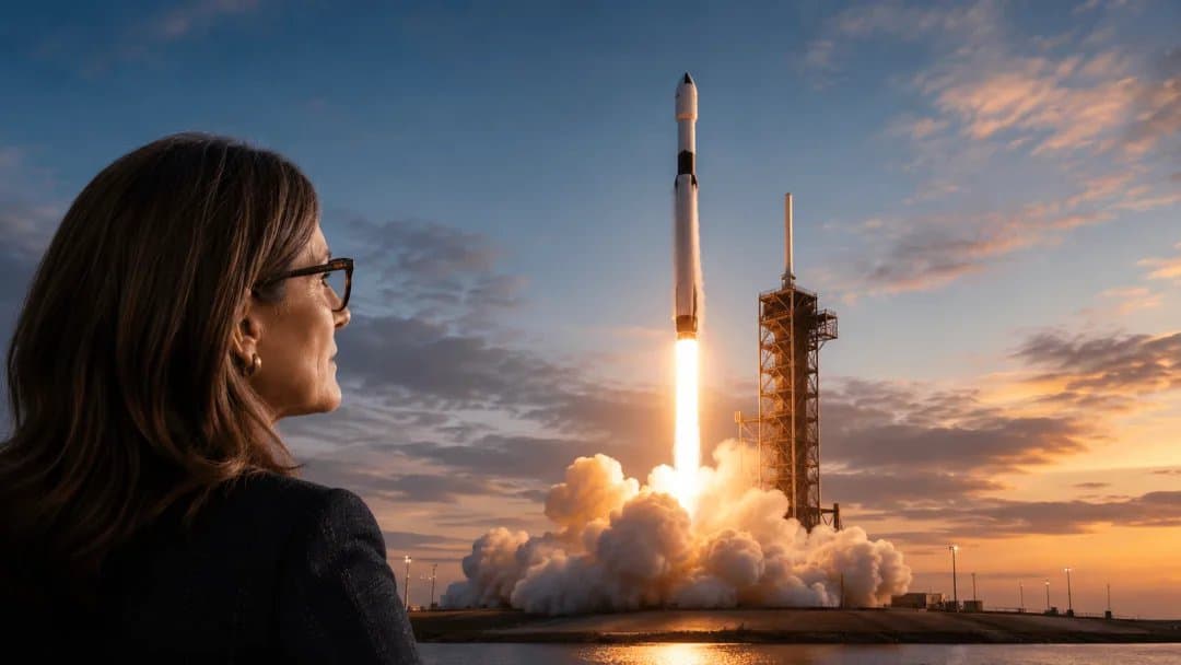 Cathie Wood Says SpaceX Could Be the Most Important Company in History as Stock Slides