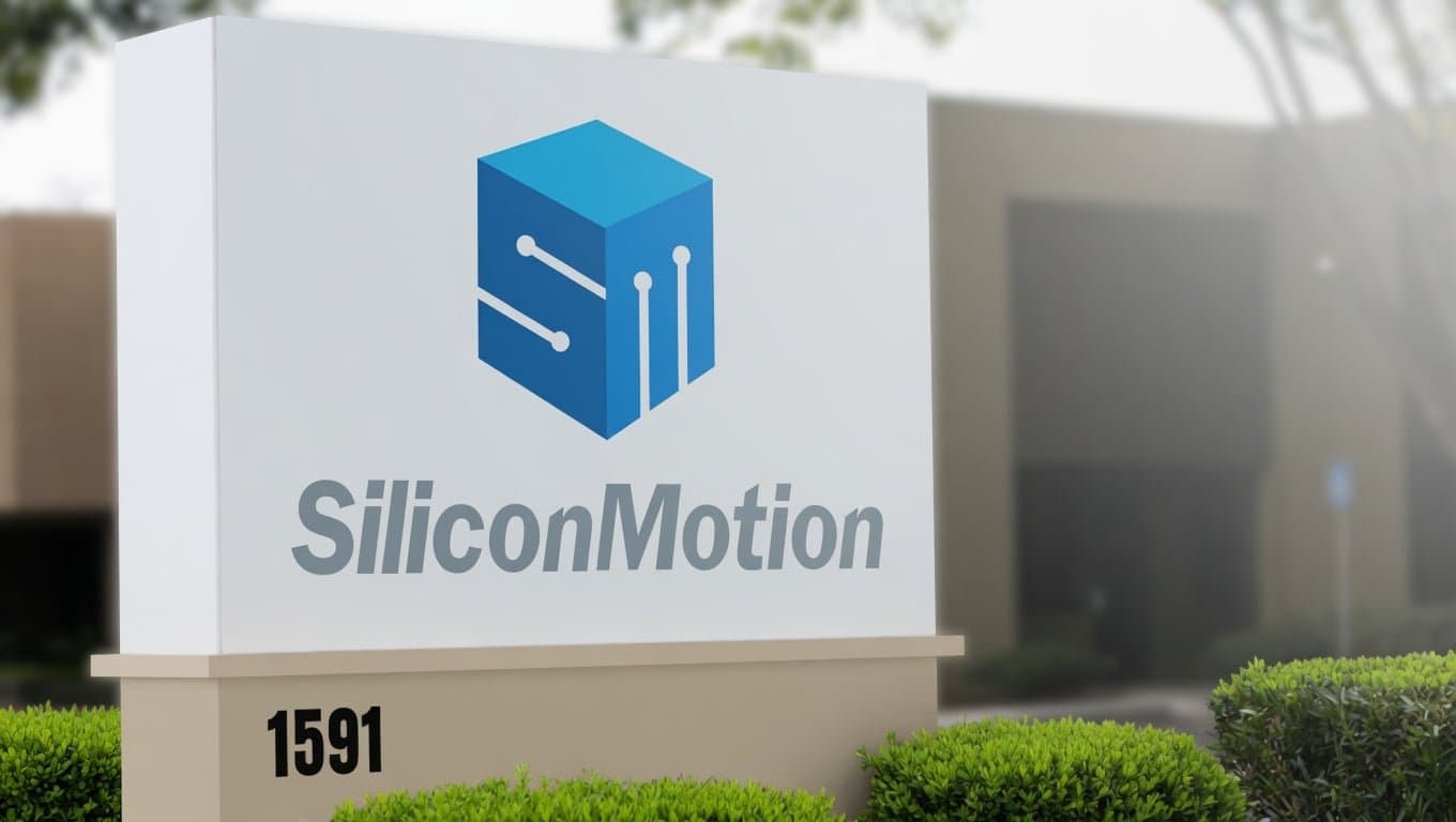 Silicon Motion stock bounces on new AI storage chip unveiled for data centers