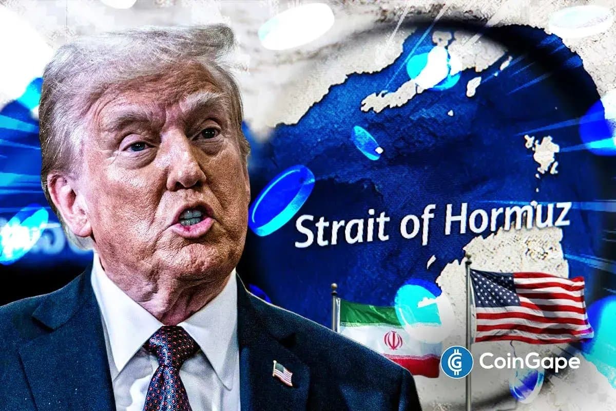 Trump signals swift Strait of Hormuz reopening as geopolitical tensions lift crypto markets