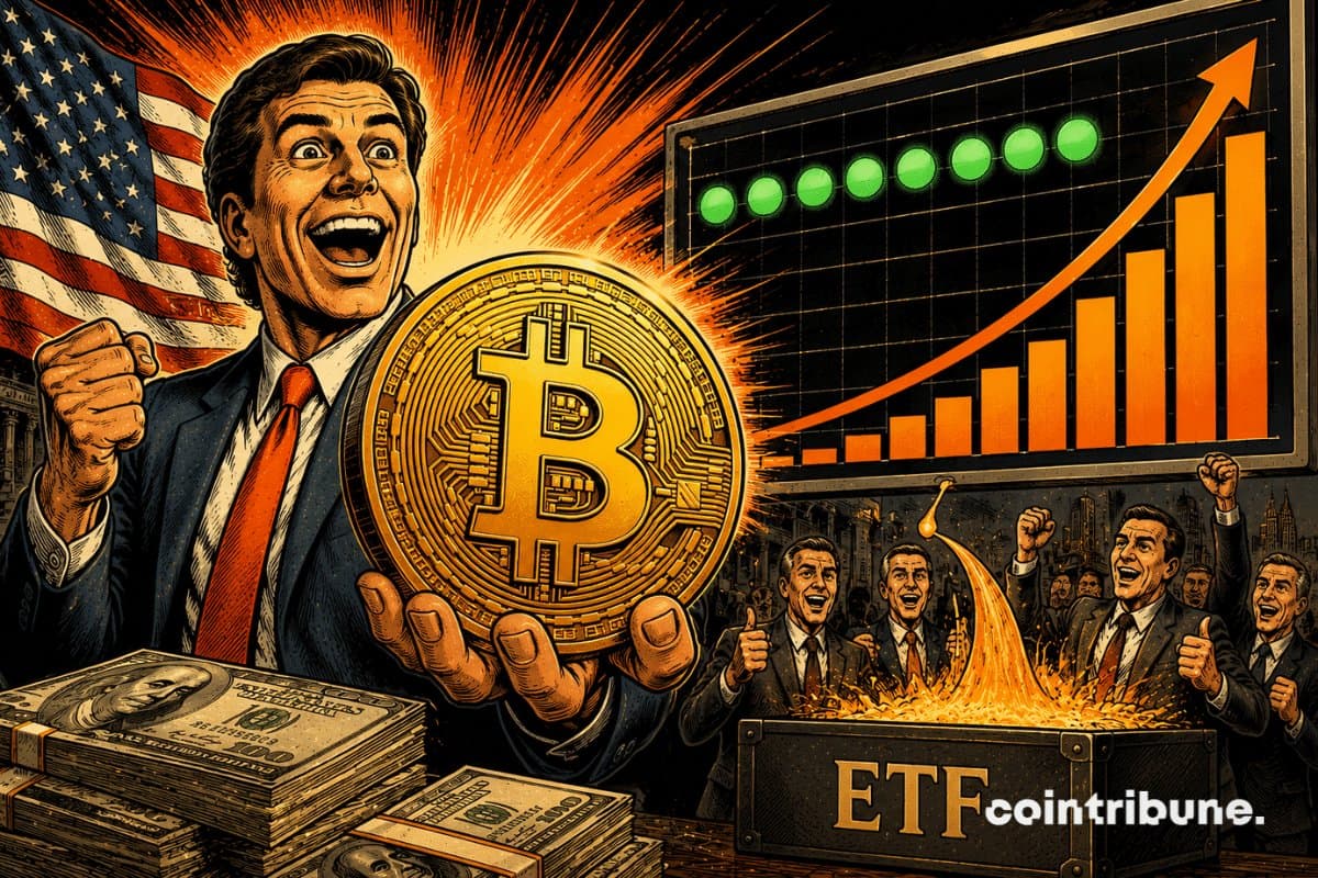 Bitcoin ETFs See Seven-Day Inflow Streak Nearing $1 Billion Mark