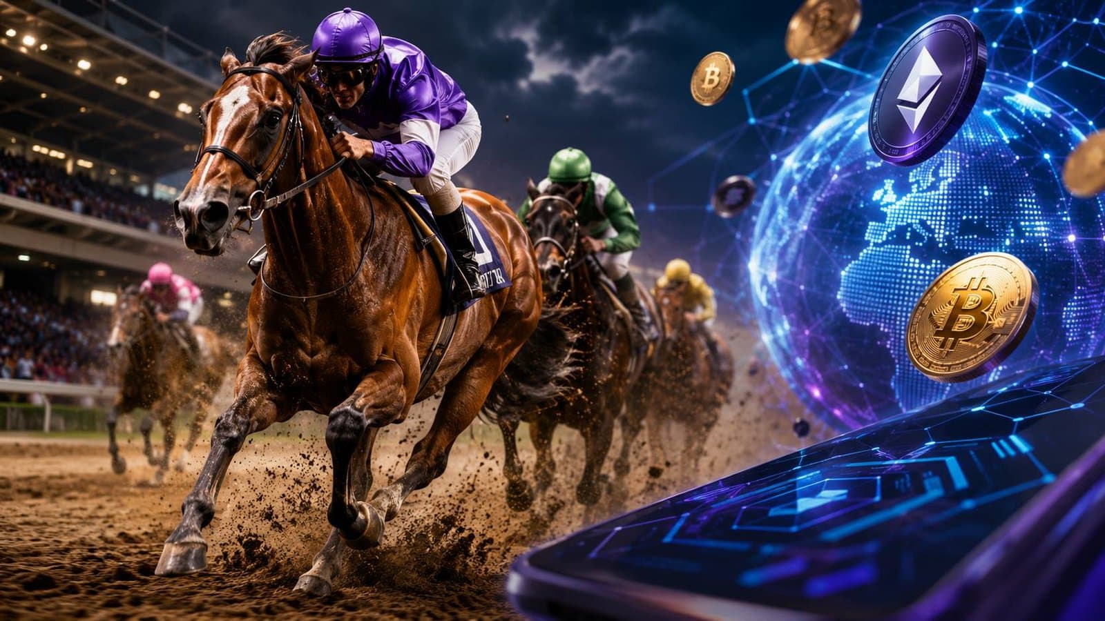 Crypto Sportsbooks Bring Blockchain to Traditional Horse Racing Bets