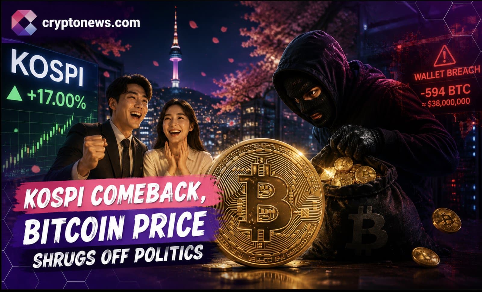 Kospi Surges While Bitcoin Holds Steady Amid July’s Market Divergence