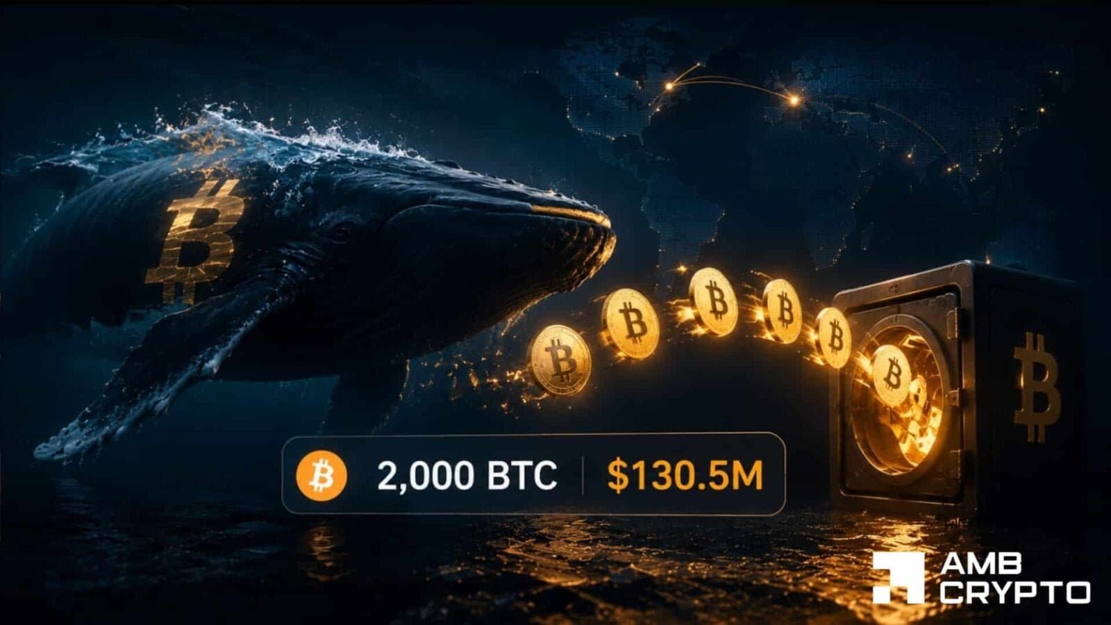 What a $130M Bitcoin Whale Shift Reveals About BTC's Next Moves