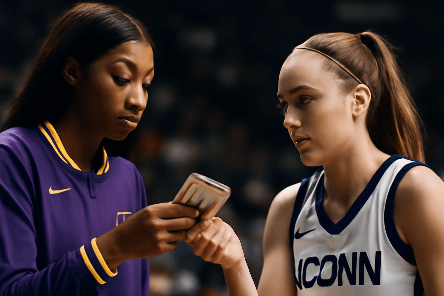 WNBA Deletes Video Showing $400 Bet Between Angel Reese and Paige Bueckers