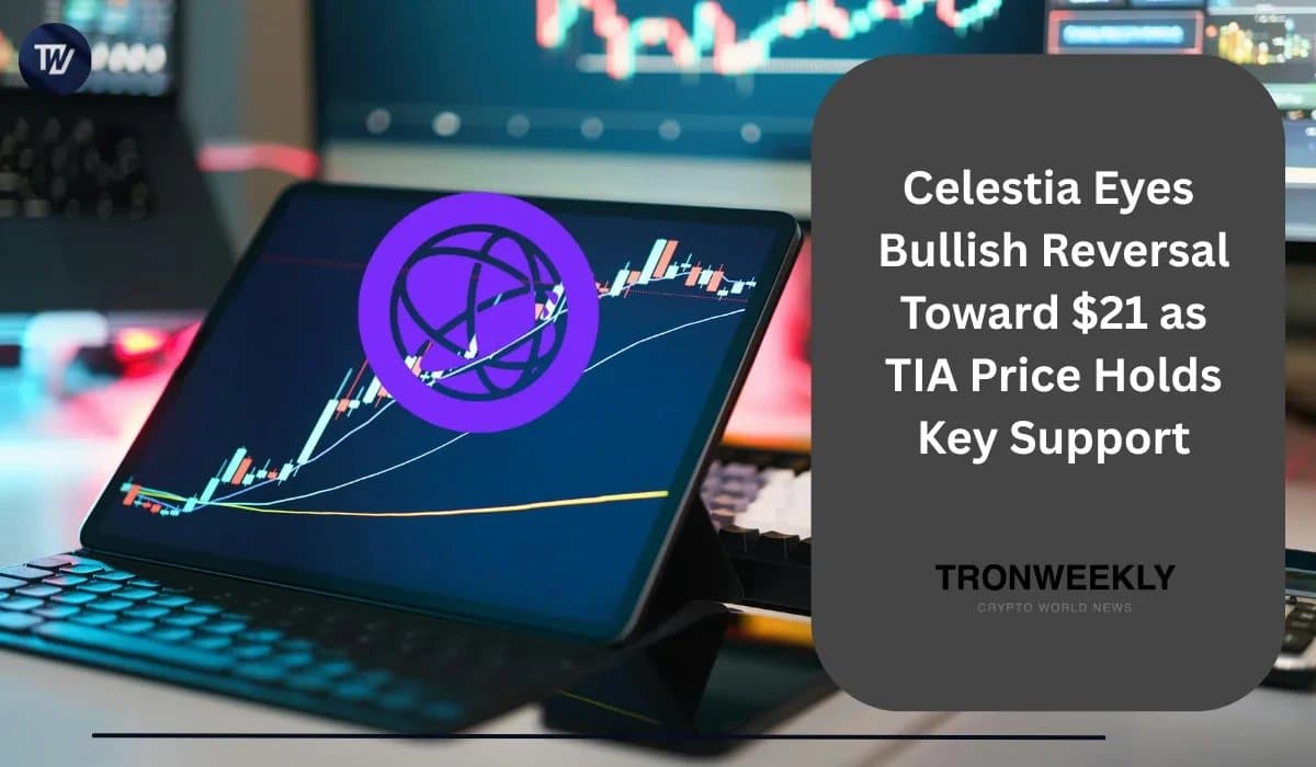 Celestia's TIA Token Poised for Upswing as Key Support Holds Firm