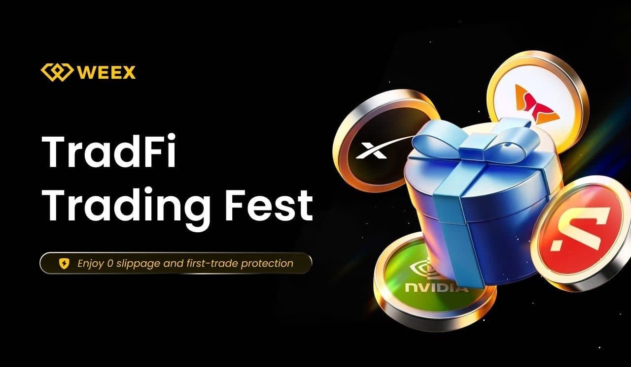 WEEX Launches TradFi Trading Fest with No Slippage and $50,000 Prize Pool