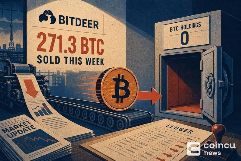 Bitdeer Sells Over 270 BTC in One Week and Holds No Bitcoin Reserves