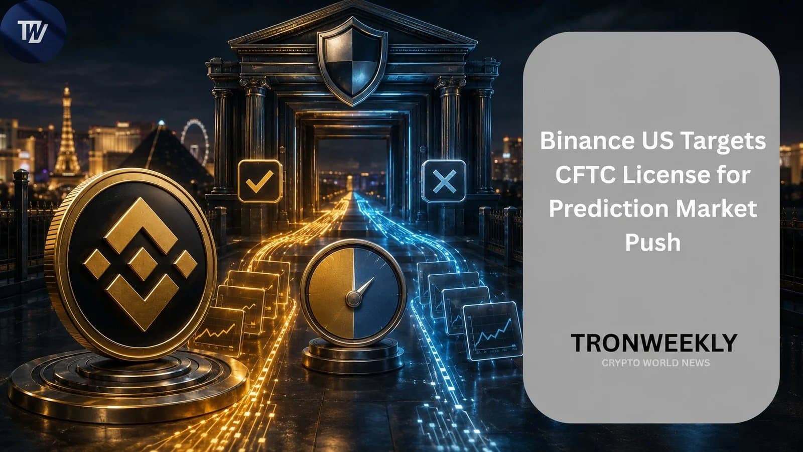 Binance.US Plans to Seek CFTC License to Enter Prediction Markets