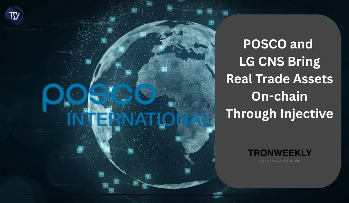 POSCO International and LG CNS Launch Real Trade Asset Tokenization on Injective Blockchain