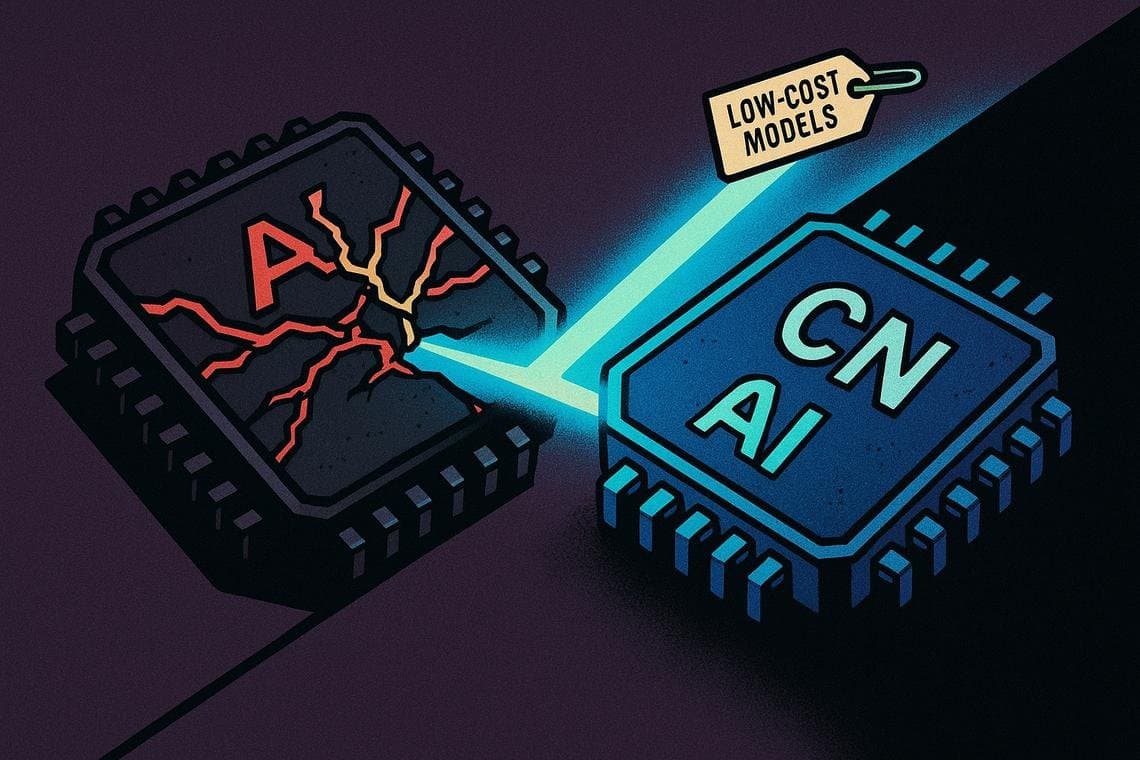 Nvidia’s Market Value Drops Nearly $600 Billion Amid Rising AI Rivalry with China