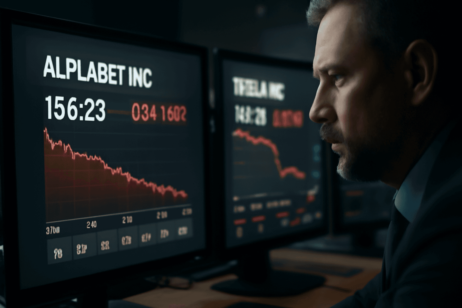 Alphabet Posts Negative Free Cash Flow for the First Time as Tesla Shares Crater 13.5%